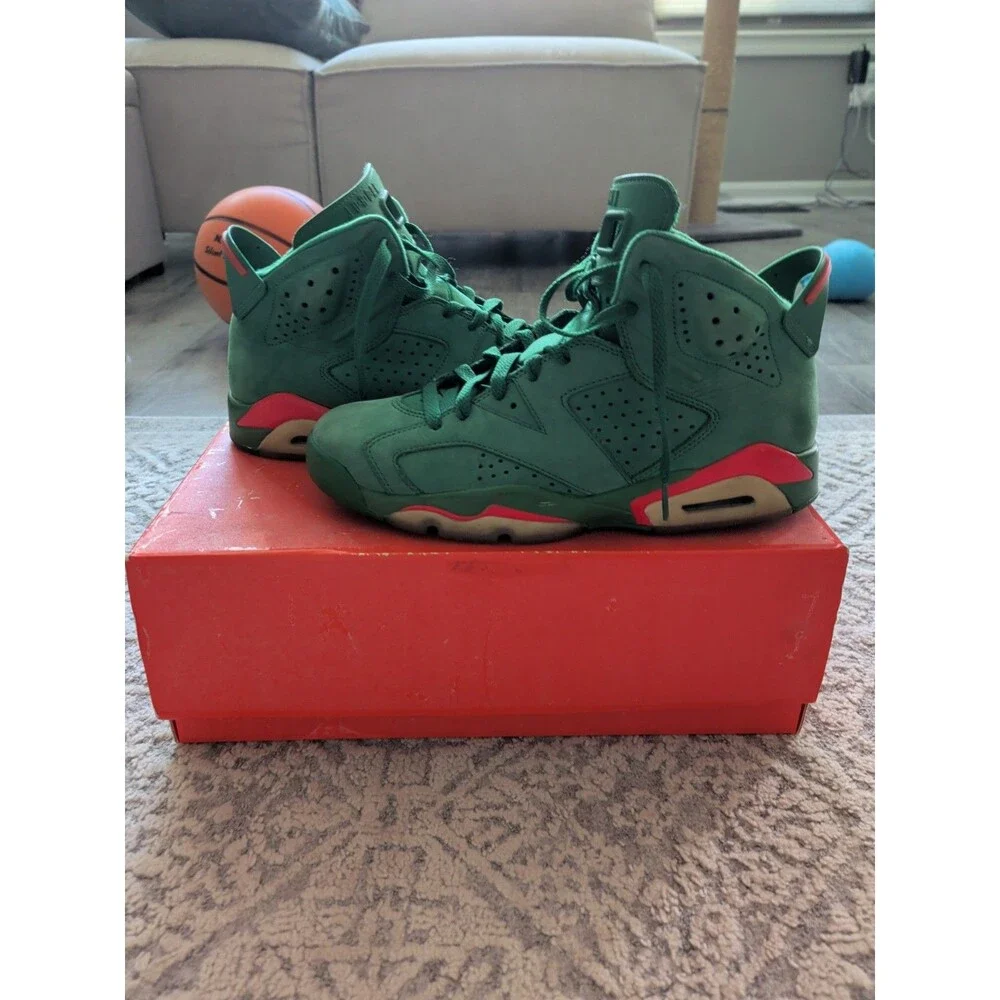 Jordan 6 Retro Gatorade Green Size 8 Men's Rare